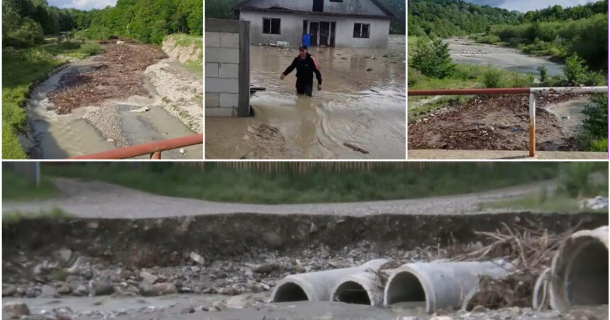 video prapad in zeci de localitati din romania dupa ploile de ieri imagini cu viitura care umfla apele unui rau mai multe sate sunt izolate 6a2545eaa3d06