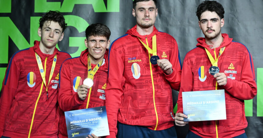 video scrima echipa masculina de sabie a romaniei a cucerit argintul la campionatele europene 6a377f0e4851b