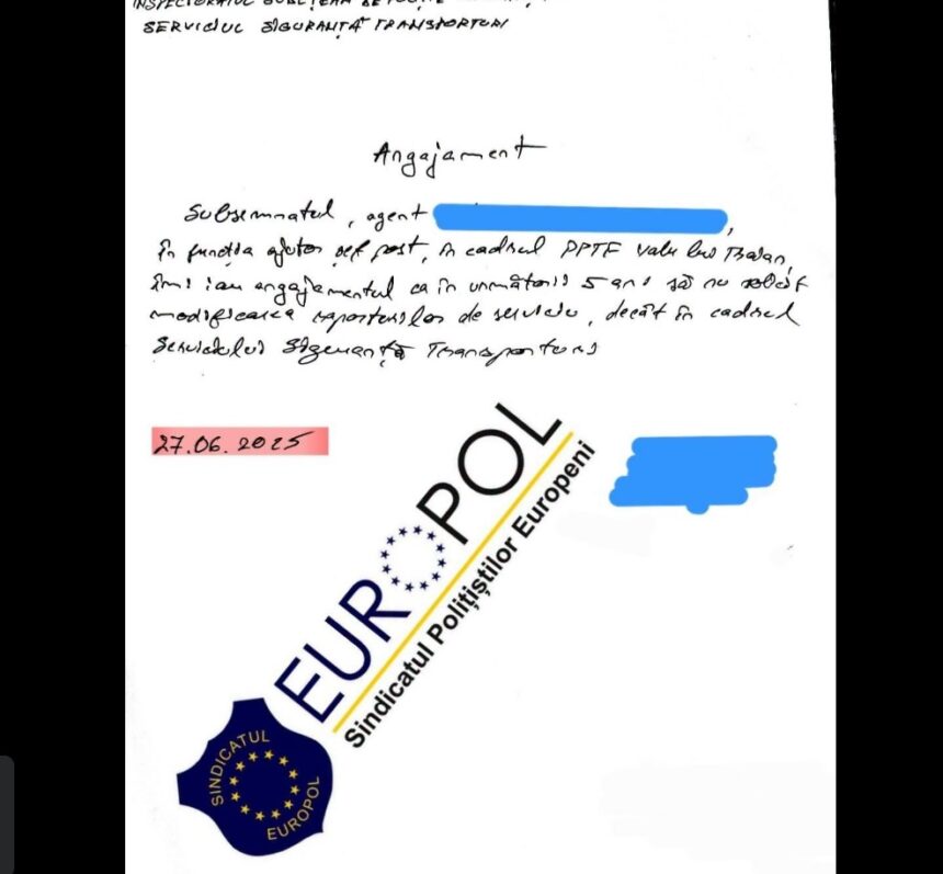 europol politistii debutanti ar fi fost obligati sa semneze angajamente de netransfer ipj constanta verifica situatia 6a5f54aab9c9d