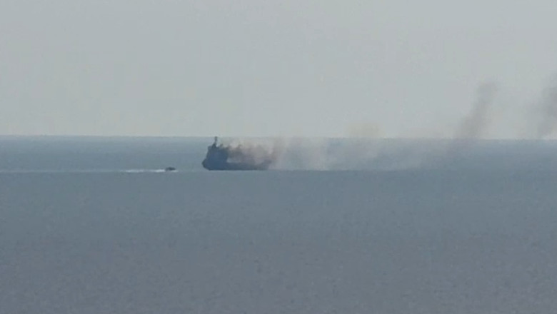 explozie la bordul unui petrolier in marea neagra in apropiere de sulina 6a5f11dd3b09f