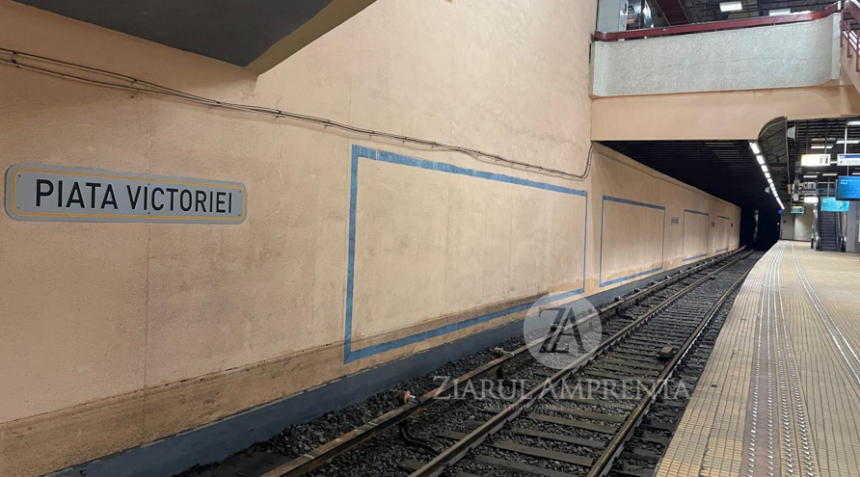 foto metroul circula din nou pe toata magistrala 1 dupa ce statia piata victoriei 2 a fost inundata ieri 6a460f773c5fe