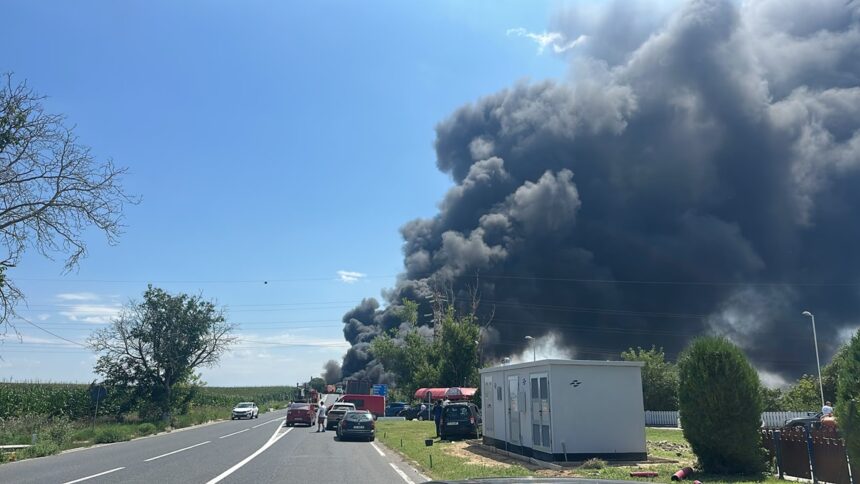 igsu trimise autospeciala cu roboti la accidentul de pe dn2a harsova constanta perimetrul de siguranta este de 800 de metri 6a68841444c46