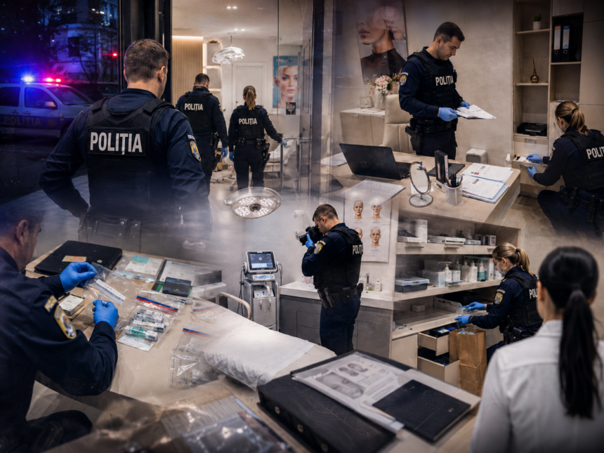 inca un fals medic plastician a fost identificat la constanta politistii au descins la domiciliul acestuia si au ridicat probe 6a6322a0c33f0