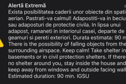 oficial de la igsu trei mesaje ro alert in judetul tulcea in cursul noptii trecute 6a6c467bb6ad9