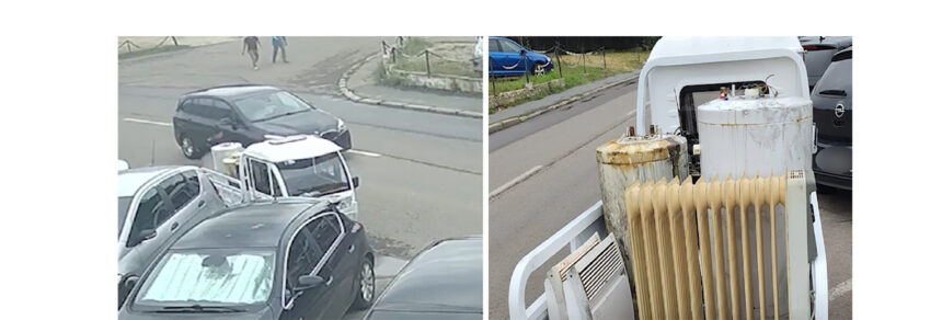 video boilere si calorifere sustrase cu un triciclu in cartierul henri coanda hotii prinsi cu ajutorul noului sistem de supraveghere al politiei locale 6a6341cf618a7