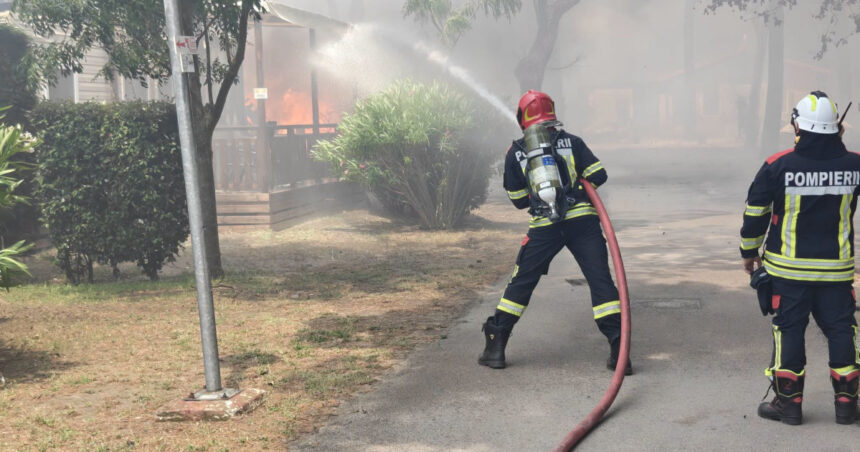video interventie a pompierii romani in franta ei au evacuat peste 150 de butelii gpl dintr un camping 6a476d2b330c6
