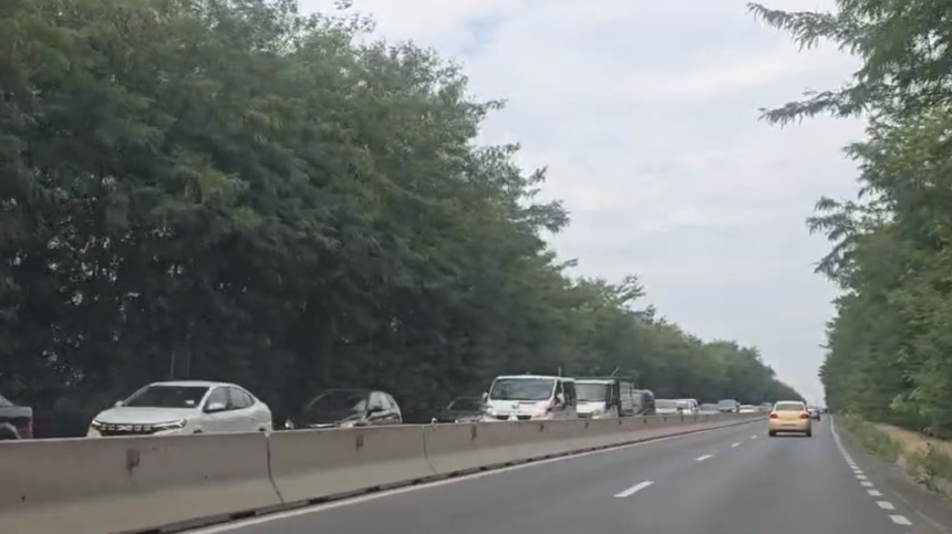video trafic paralizat din constanta spre lazu si zona de sud a litoralului 6a6747bbcdf60