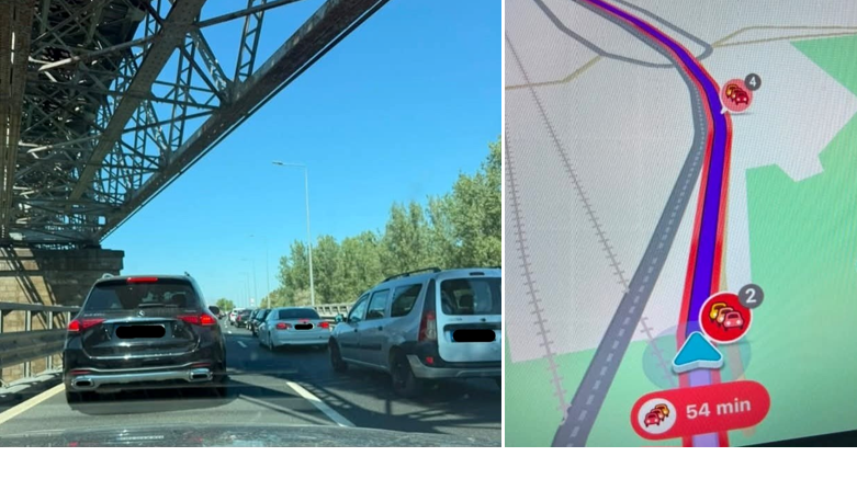 blocaj pe a2 in zona cernavoda ambuteaje din cauza a doua accidente pe sensul spre bucuresti 6a81accd6e38b