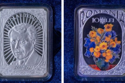 bnr lanseaza prima moneda in forma de tablou colorata din argint din seria pictori romani 6a8bf09b146c3