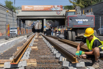 ciprian ciucu a inceput montarea sinei de tramvai sub podul constanta cand ar urma sa fie gata lucrarile 6a7f4ab69a990