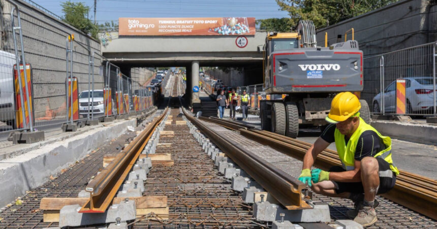 ciprian ciucu a inceput montarea sinei de tramvai sub podul constanta cand ar urma sa fie gata lucrarile 6a7f4ab69a990
