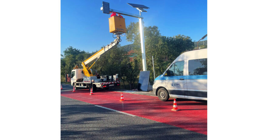 cnair amenajeaza zone cu covor rutier de culoare rosie si afisaje electronice pentru viteza la intrarea in localitati 6a9162af2e2b4