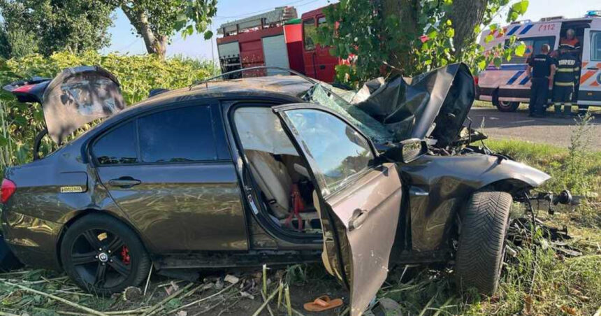 doi morti si doi raniti dupa ce o masina s a izbit violent de un copac pe un drum judetean din buzau 6a6e2abc7d6ba