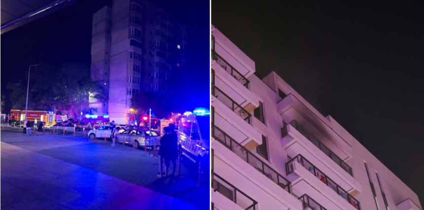 foto incendiu noaptea trecuta intr un apartament din tomis plus locatarii au fost evacuati in toiul noptii 6a9533ec807b2