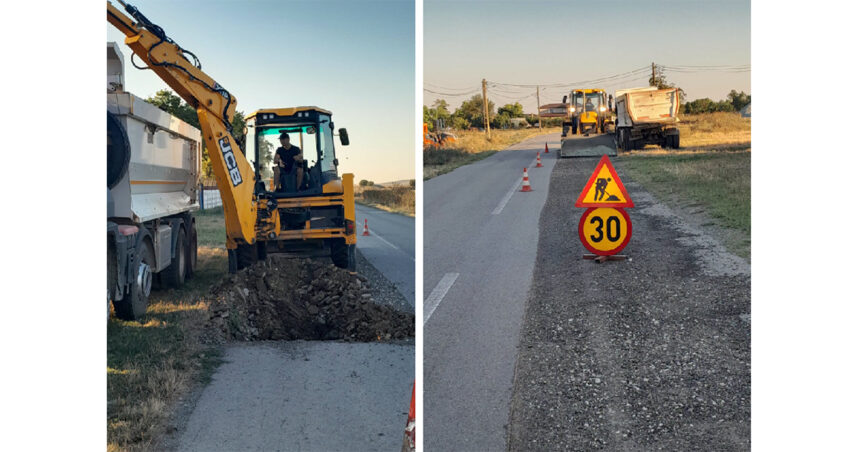 foto se asfalteaza dj 225 targusor mireasa ce alte lucrari executa drumuri judetene constanta saptamana aceasta 6a7aeea670bcb