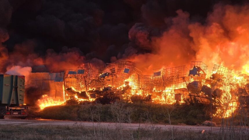 incendiu urias la lumina au venit in sprijin pompieri din alte trei judete primaria lumina proprietarul fabricii aici se termina tot 6a7d01f1ba1d6