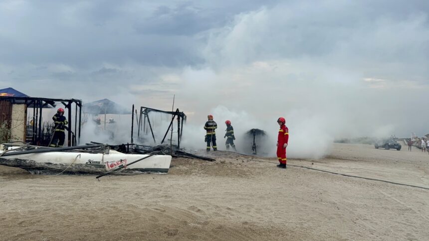 live foto video alerta pe plaja zoom din constanta iata ce a luat foc 6a702dfba7750