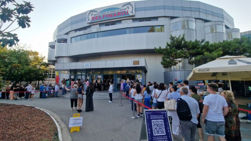 live foto video recital extraordinar la delfinariul din constanta vocile corului madrigal se impletesc cu expresivitatea delfinilor in cadrul spectacolului intitulat ultrasunete sute de oameni sunt 6a7c9803d0f8e