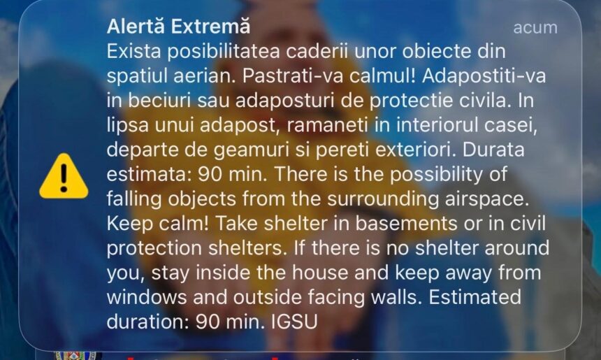 mesaj ro alert la tulcea posibilitatea caderii unor obiecte din spatiul aerian 6a88756cd01fd