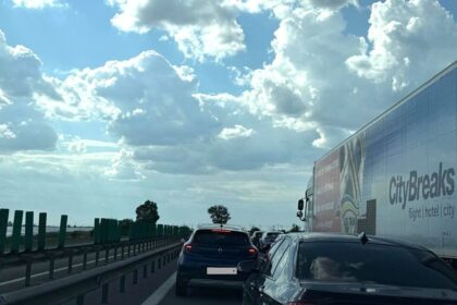sapte masini s au busit pe a2 bucuresti constanta cozi infernale s au format pe autostrada 6a82e946e6f72
