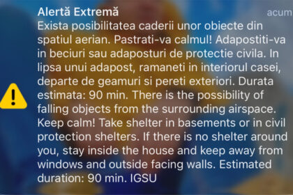 tulcea un nou mesaj ro alert pentru zona de nord a judetului cetateni nu intrati in panica 6a7d67586384d