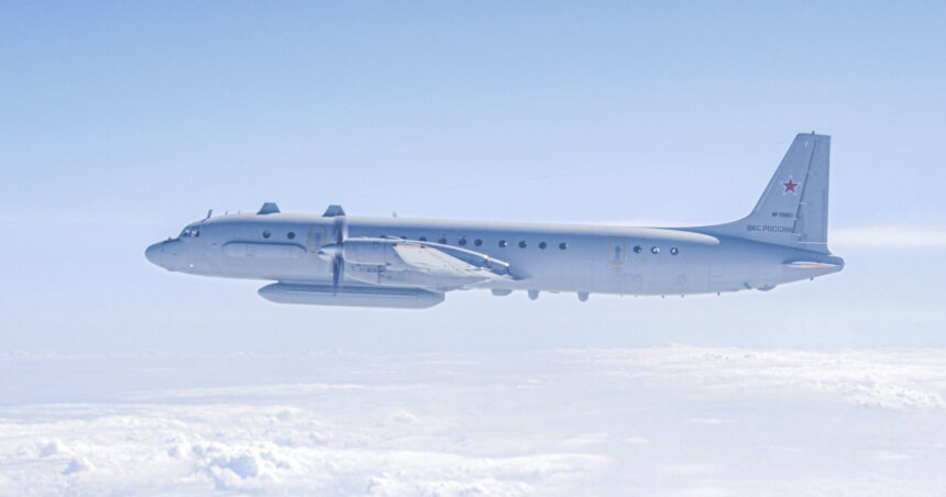 un avion de spionaj rusesc iliusin il 20 interceptat de avioane poloneze de vanatoare la doar 30 de km de coasta 6a959f224890d