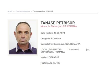 un barbat din olt disparut in costinesti iata ce spune politia romana 6a79616c7ac0c