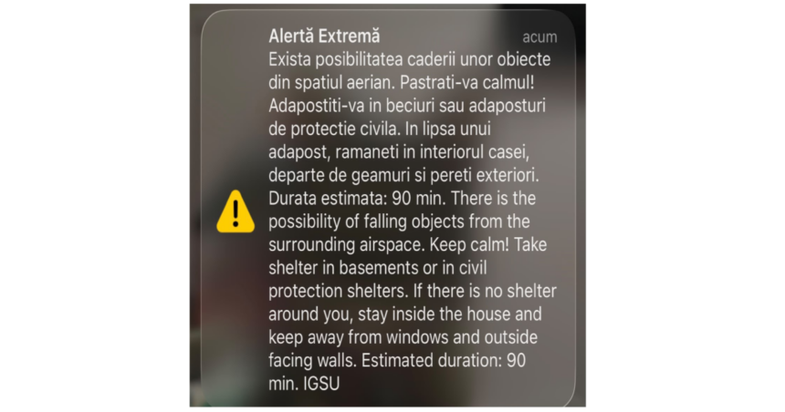un nou ro alert a fost emis in zona de nord est a judetului tulcea 6a8ec33bee37a
