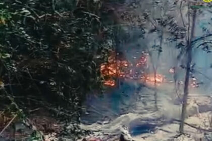 video armata cauta resturi de drona dupa incendiul de padure de la plauru specialistii mapn cerceteaza zona 6a8fec3095193