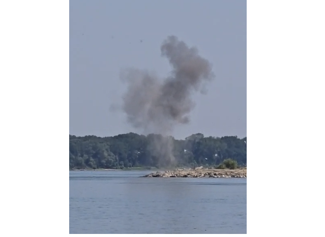 video s au facut primele probe pentru detonarea stancii parjoaia pentru devierea cursului dunarii spre centrala de la cernavoda 6a6f182101086
