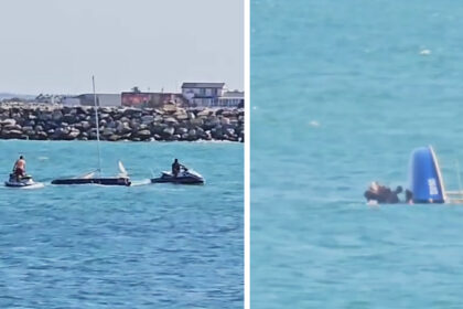 video velier rasturnat la mangalia pasagerii au fost recuperati de salvamari 6a8bf2815e71b
