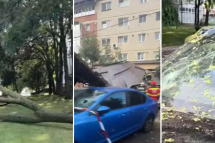 video vijelii puternice si ploi torentiale in mai multe regiuni din tara strazi inundate acoperisuri smulse si zeci de masini avariate 6a764c0142586