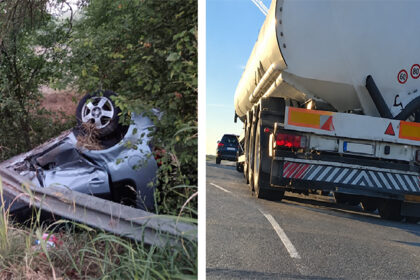 accidente rutiere in judetul tulcea o masina s a rasturnat pe dj 222c un tir a intrat in sensul giratoriu de pe dn 22 in zona doua cantoane 6aa24e0fed7f6