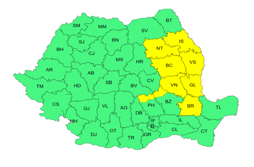 cod galben de vijelii ploi si grindina in mai multe judete vezi cum va fi vremea pe litoral 6aa51e8947d26