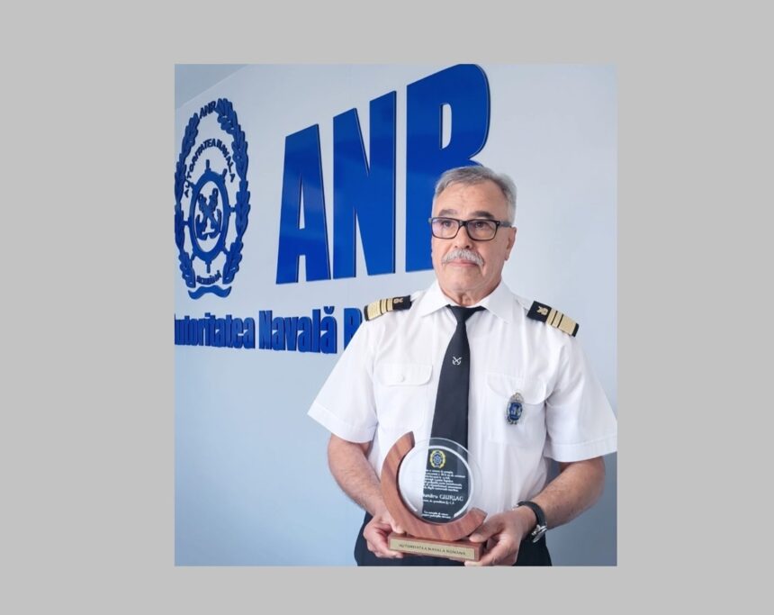 dumitru chiriac cel mai vechi angajat din anr a iesit la pensie conducerea autoritatii l a felicitat si i a oferit un trofeu simbolic pentru intreaga activitate 6aad078a531e6