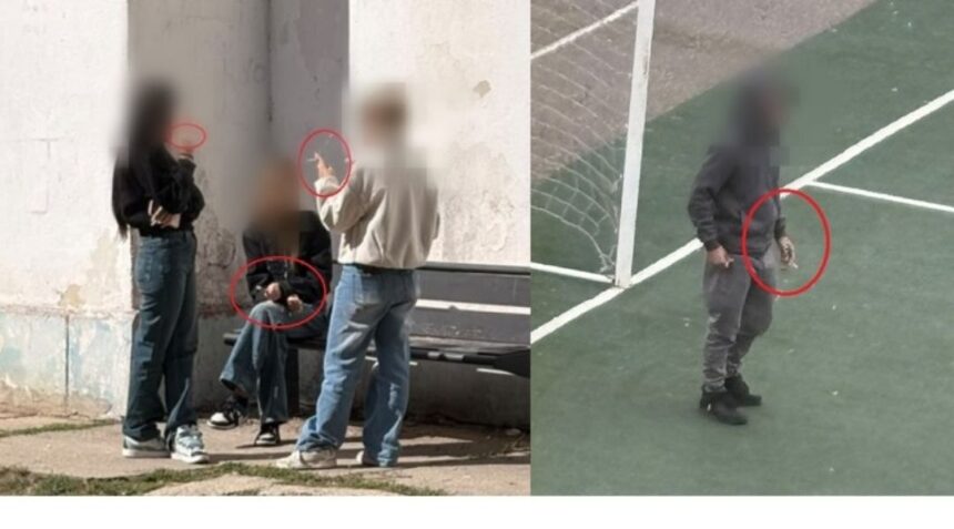 foto reclamatii privind fumatul in curtea liceului virgil madgearu din constanta mai multi elevi surprinsi cu tigarile la vedere ce spune directoarea unitatii de invatamant 6aba7cd8ae7cc