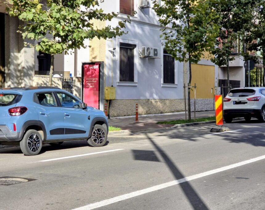 foto video noi modificari in zona centrala a constantei dispar mai multe locuri de parcare de pe strada mircea cel batran 6aa24e5e2a0ce