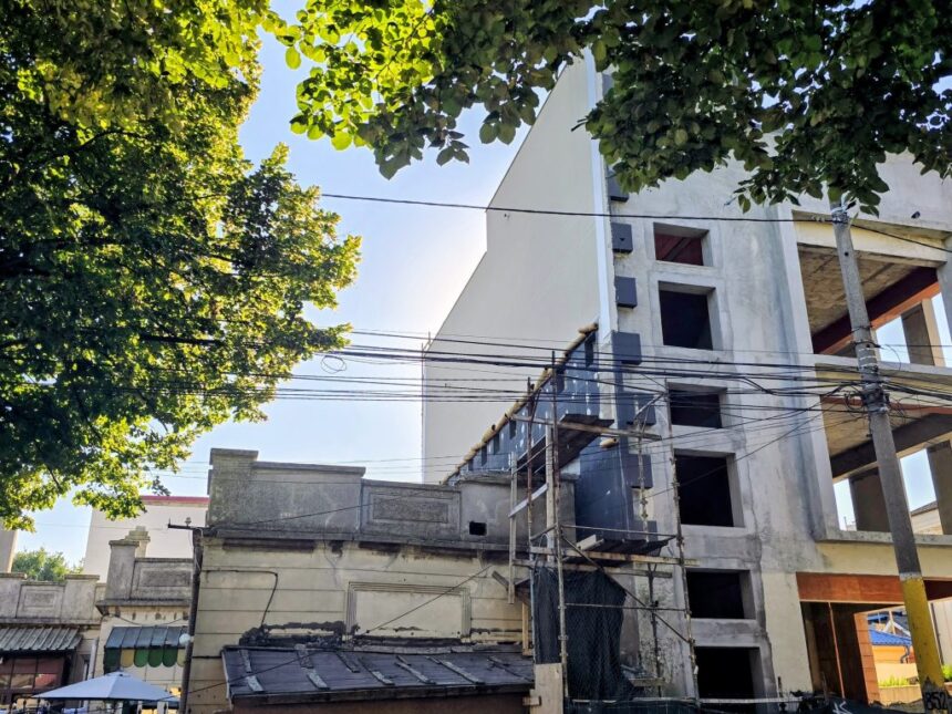 galerie foto bloc intre case in centrul constantei investitia de pe strada rascoalei 1907 se apropie de final 6aadb0d1cded6