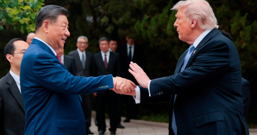 gest rar al lui trump pentru xi jinping presedintele sua il va intampina personal la aeroport 6aae737808237