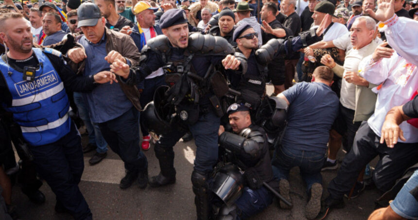 inca 14 persoane propuse pentru arestare dupa violentele de la protestul fermierilor din piata victoriei alte 10 sunt deja in arest 6ab3caf933f24