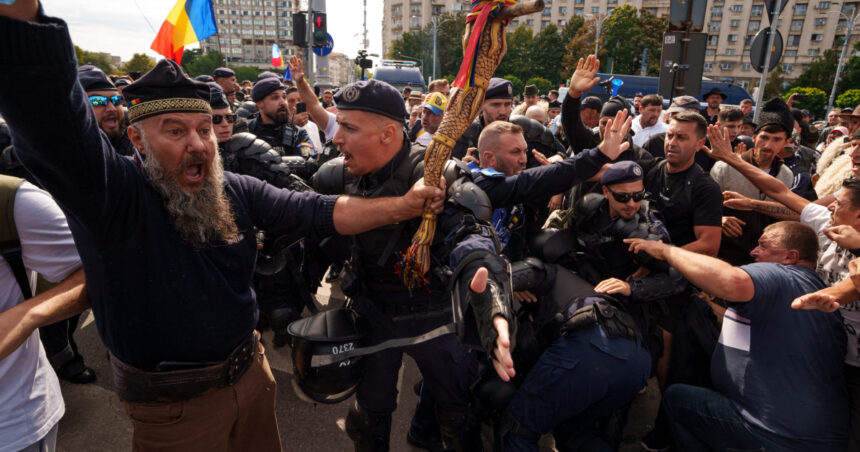 nu va jucati cu focul ticalosilor reactie dura din psd dupa violentele de la protestul ciobanilor din capitala 6aa943607ff70
