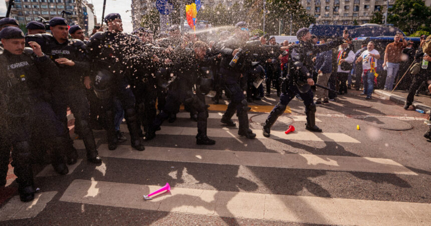 prefectul capitalei despre protestul violent o asemenea organizare nu o fac oierii veniti sa protesteze pasnic 6aaa55a81b434