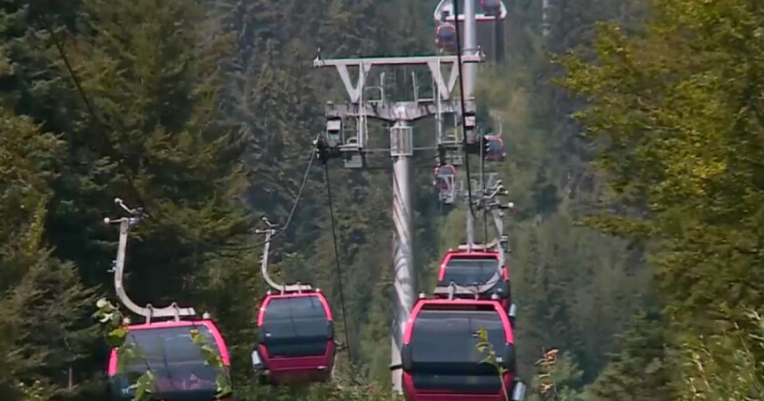 probleme la telegondola din sinaia un pilon al instalatiei s a miscat din cauza unui santier alaturat unde se construieste un hotel 6a9ffd6b08df6