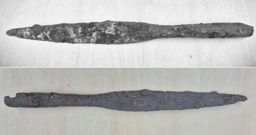 un varf de lance asociat perioadei lui burebista a fost descoperit in premiera la buzau este singura astfel de piesa 6aa8ea941ac32