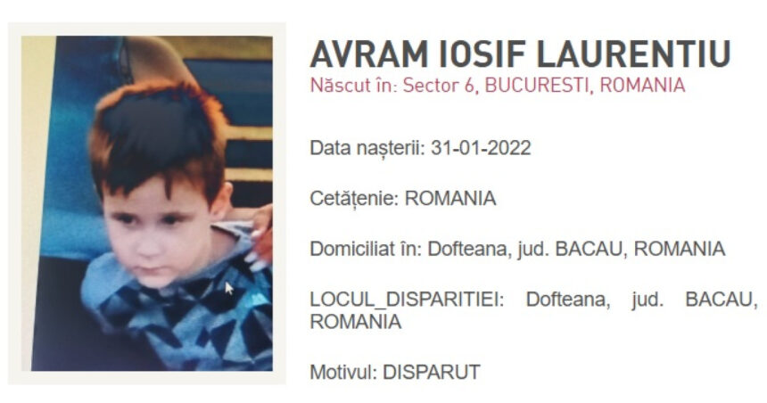 video cautarile copilului de 4 ani disparut din bacau continua 250 de oameni participa la operatiune drone si un elicopter au survolat zona 6ab620a2eb1a7