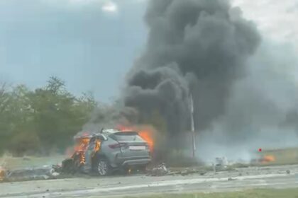 video ingrozitor accident mortal pe dn3 intre ciocarlia de sus si murfatlar un sofer a murit carbonizat 6aba2887d7f25