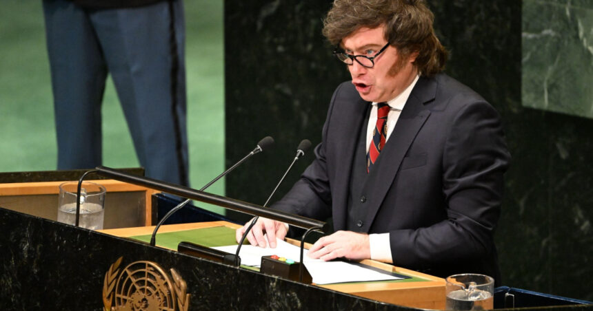 video javier milei dezlantuit la tribuna onu o organizatie inutila care nu serveste decat la a alimenta o casta de paraziti 6ab4f5d417fa9