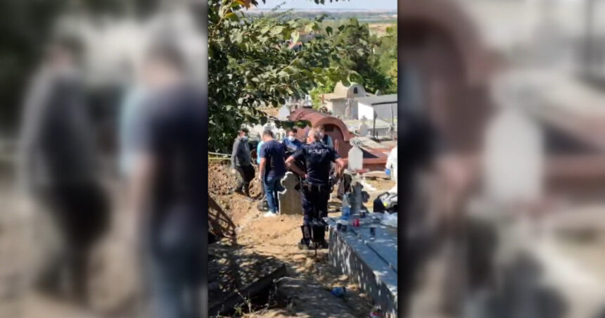 video noi saci cu oase umane descoperiti in cimitirul din slatina ipoteza anchetatorilor dupa gasirea unei cripte false 6ab51c7323423