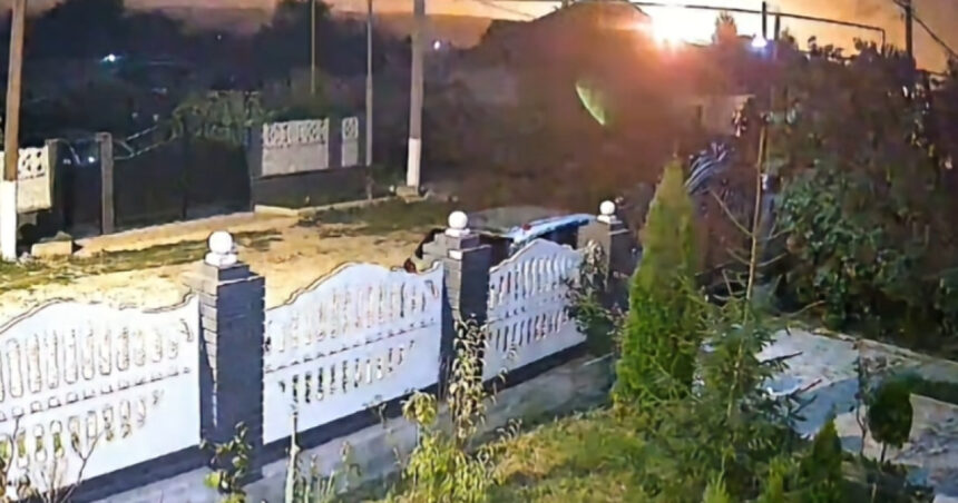 video o drona a intrat in spatiul aerian al republicii moldova si s a prabusit momentul exploziei surprins de o camera de supraveghere 6abcc2abd95e1