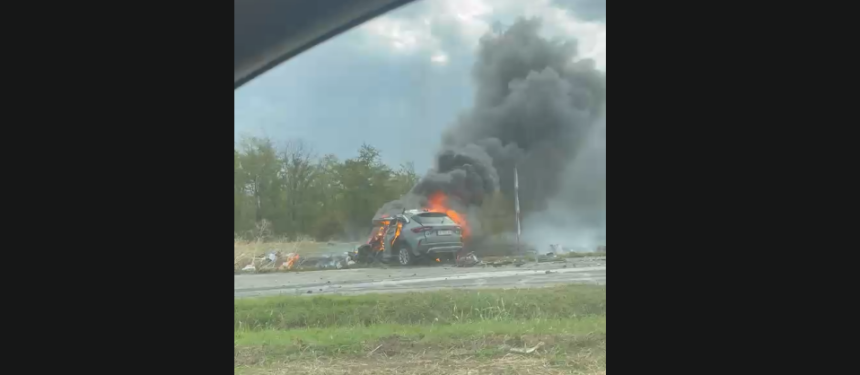 video update o persoana a murit accident rutier grav pe dn3 intre ciocarlia de sus si murfatlar un tir s a rasturnat o masina a luat foc 6aba29190ec4a